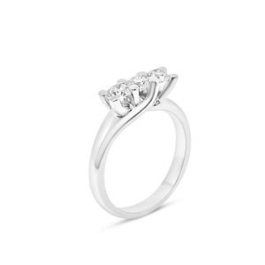 10143 910010143024 MTRY06.50 anello trilogy 0.50 ct