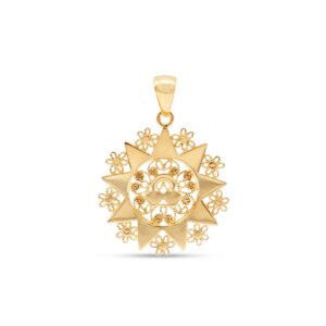 10847 910010847024 P6C presentosa artigianale in oro giallo 18 kt