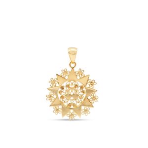 12216 910012216025 CI P05CG presentosa 2 cuori argento dorato