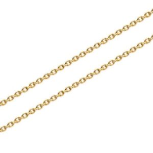 12218 910012218025 rolo' argento dorato misura regolabile 50-55 cm