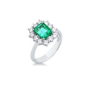 12310 63715514 Z681/SE2 royal ring smeraldo rettangolare mirco visconti