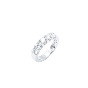 12328 910012328025 MVRT29.45 veretta 5 pietre 0.45 ct