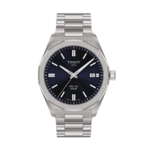 13077 7611608321157 T1514221104100 tissot prc 100 solar quartz 39mm blue