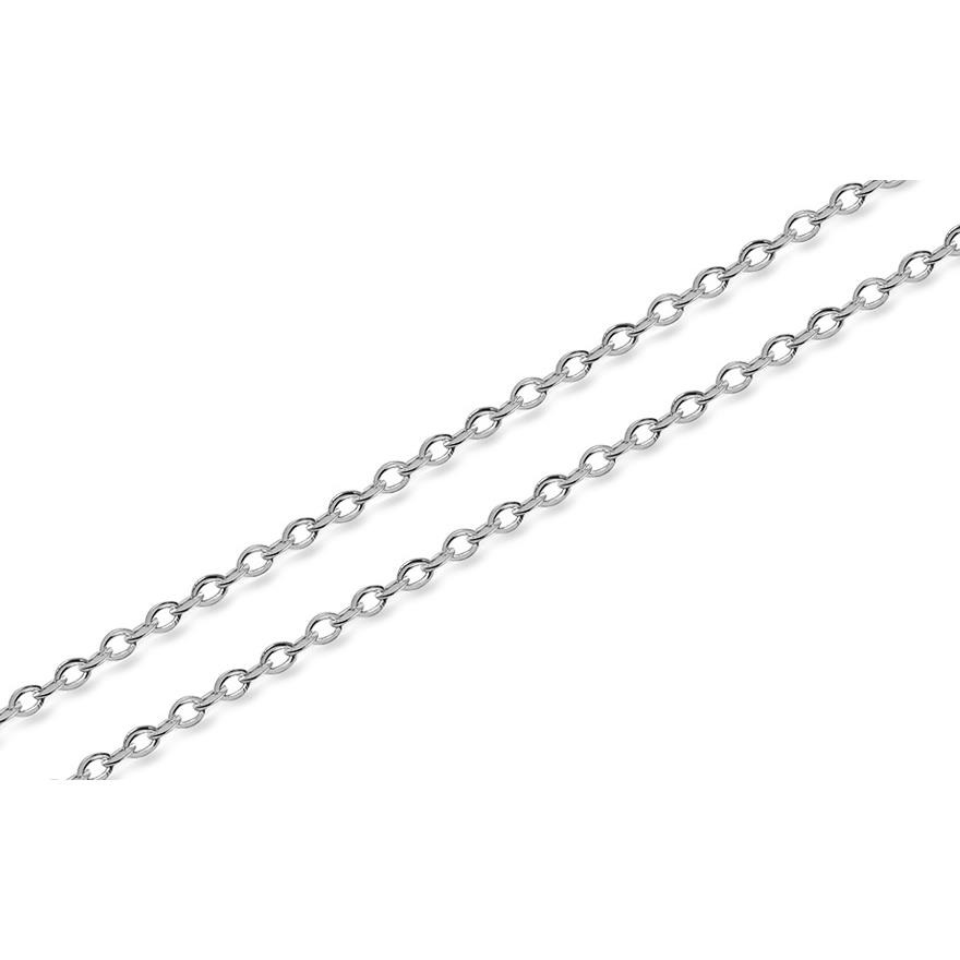 13808 910013808025 rolo' argento bianco misura regolabile 45-50 cm