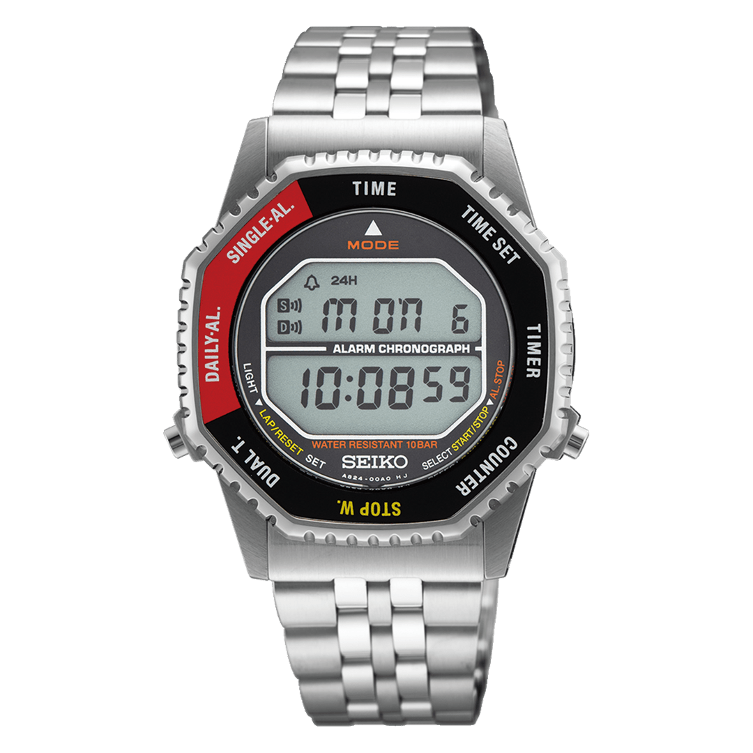 13998 4954628257246 SMGG19P1 seiko rotocal digital quartz rosso