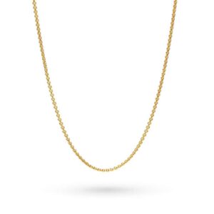 14111 910014111025 ROLO1.6 catenina rolo' in oro giallo 45 cm