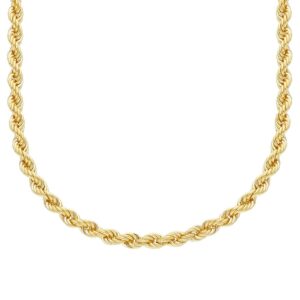 14281 910014281026 girocollo fune oro giallo 18 carati