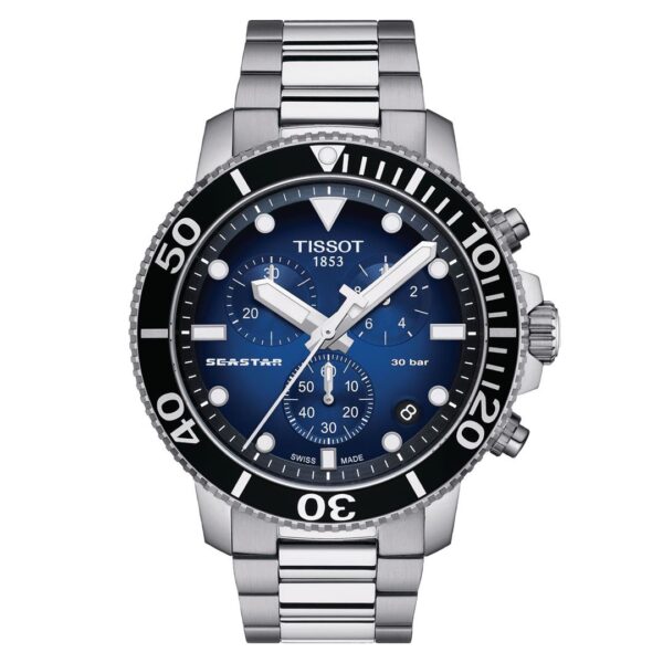 3557 761160829137 T1204171104101 TISSOT SEASTAR 1000 CHRONOGRAPH