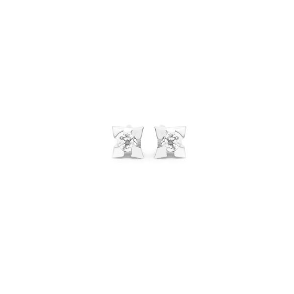 3685 960003685101 MORD03.04 ORECCHINI PUNTO LUCE STELLA 0.08 CT