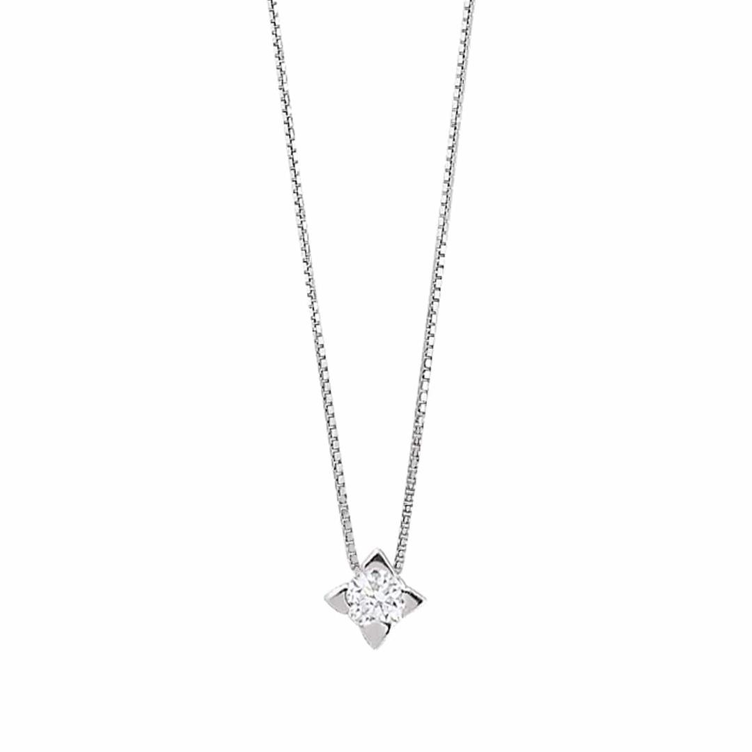 6279 910006279022 MCLD02.00 collana punto luce stella 0.03 ct