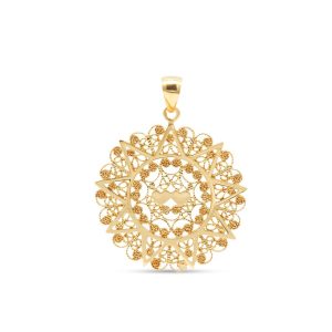 8162 CI PT03CG CI PT03CG presentosa filigrana 2 cuori argento dorato