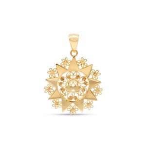 8165 CI P07CG CI P07CG presentosa 2 cuori argento dorato