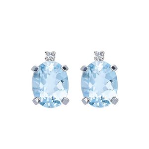 8373 910008373023 MORP27.02 orecchini acquamarina ovale 7x5 con diamanti